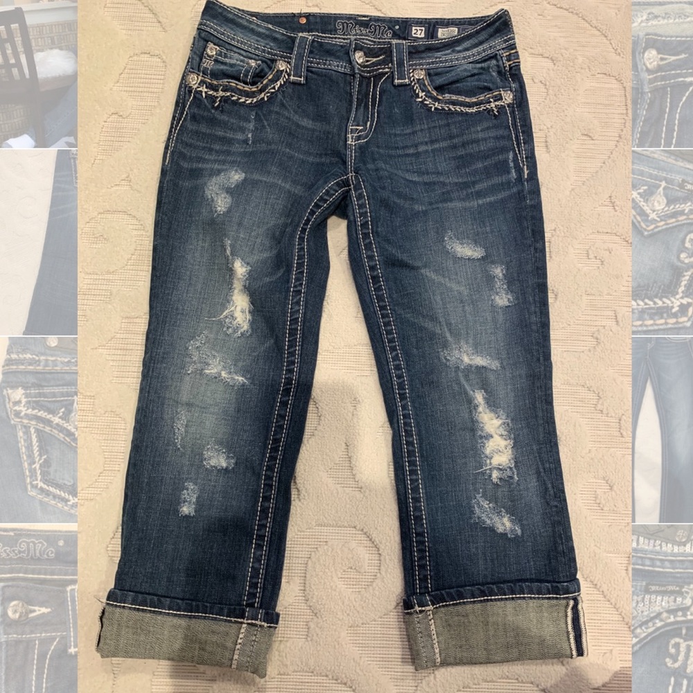 Miss Me Cropped Jeans